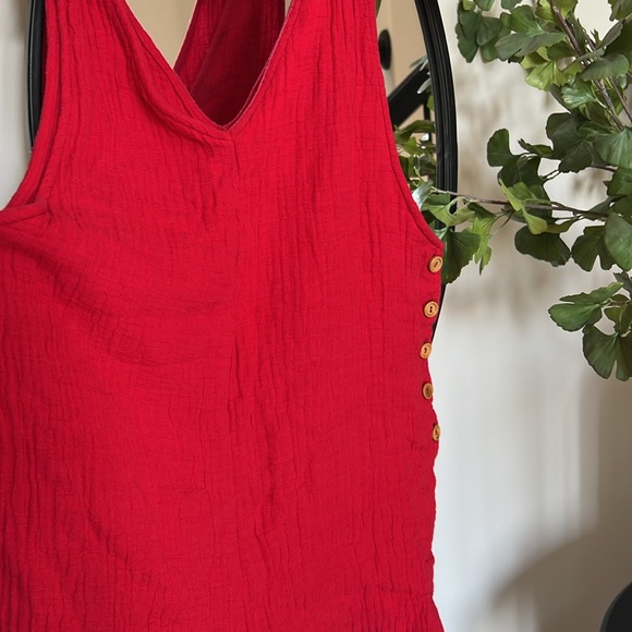 Red romper - Picture 2 of 4